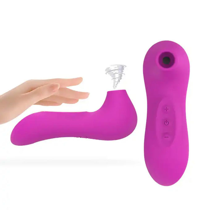 Mini Nipple Sucking Tongue Vibrator Vagina Clitoris Stimulator 10 Frequency