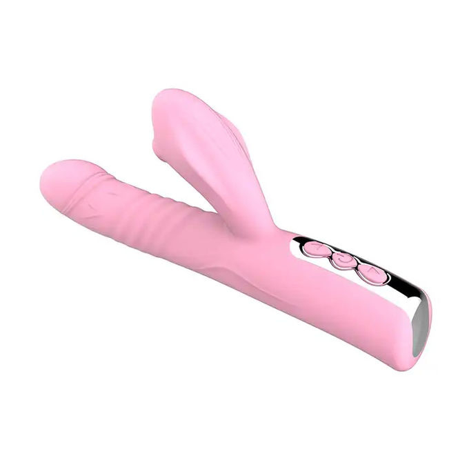 Dildo Sucking Tongue Vibrator Female Masturbation Sex Toy Vagina G Spot Stimulator
