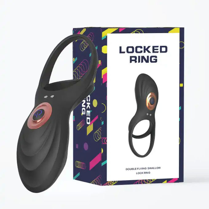 Co Shock Vibrating Cock Rings For Men 10 Frequency Delay Ejaculation Toy