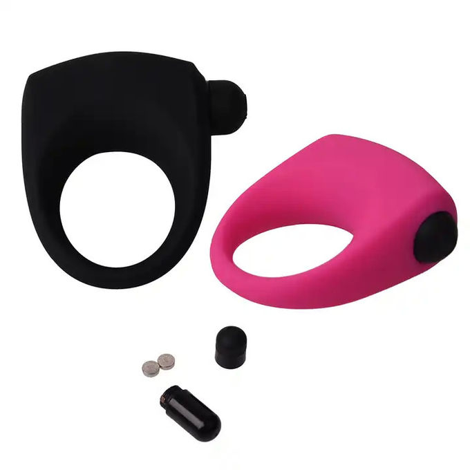 Adjustable Cock Vibrating Ring Time Delay Wireless Silicone Sex Toy