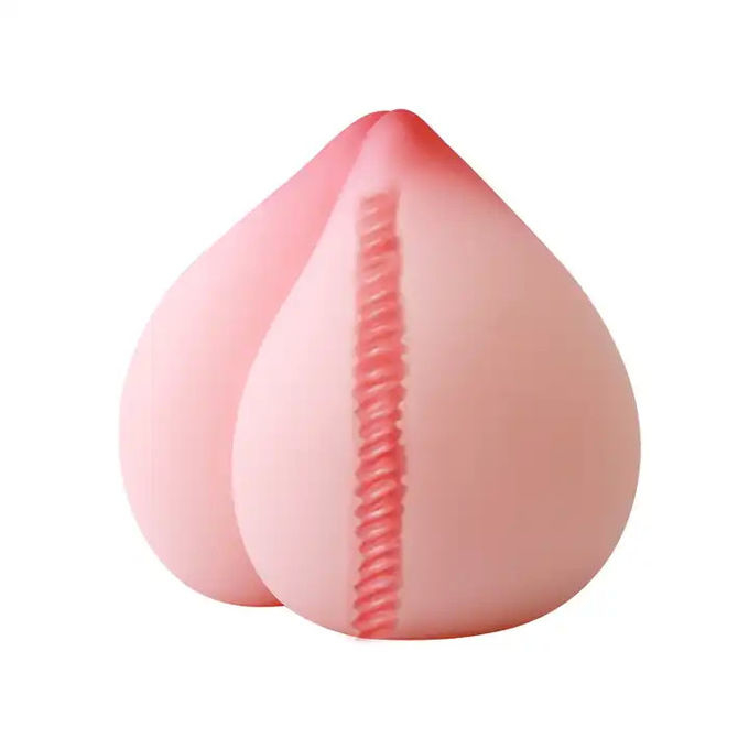 Silicone Anal Plug Sex Toys Decompression Peach Small Channel Waterproof