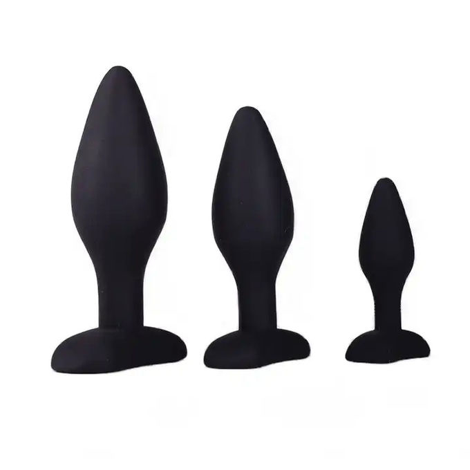 Rechargeable Adult Anal Plug Vibrator Stimulator 7 Frequency Remote Control