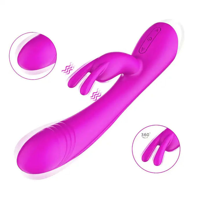 Clitoris Pretty Love Rabbit Vibrator Usb Charger Electric Sex Toy For Female