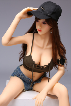 Big Boobs Adult Life Like Dolls , 158cm Sexual Real Love Doll With Skeleton