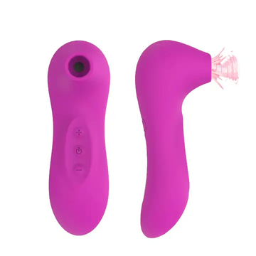 Mini Nipple Sucking Tongue Vibrator Vagina Clitoris Stimulator 10 Frequency