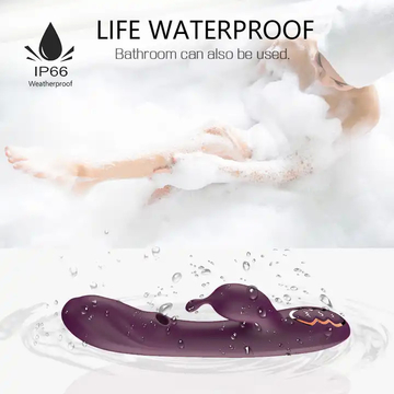 Rabbit Sucking Tongue Vibrator Nipple Clitoris AV Wand Pinpoint Stimulator