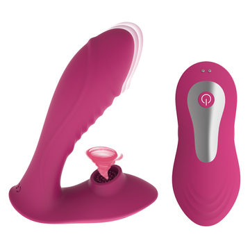 G Spot Wearable Vibrator Toy Dildo Panty Mini Masturbator Cunnilingus Massager