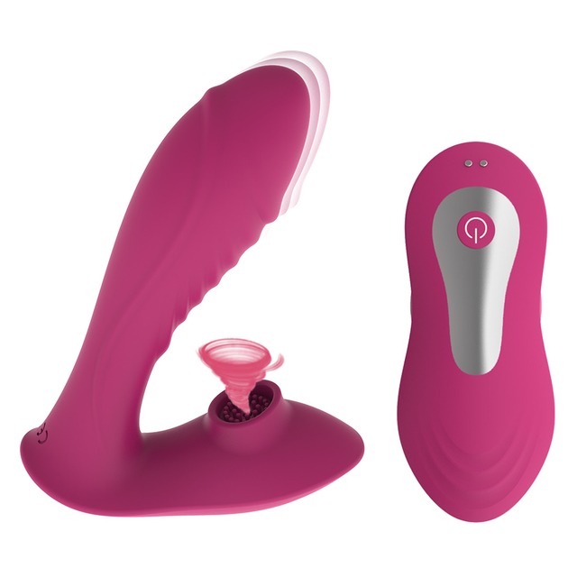 G Spot Wearable Vibrator Toy Dildo Panty Mini Masturbator Cunnilingus Massager