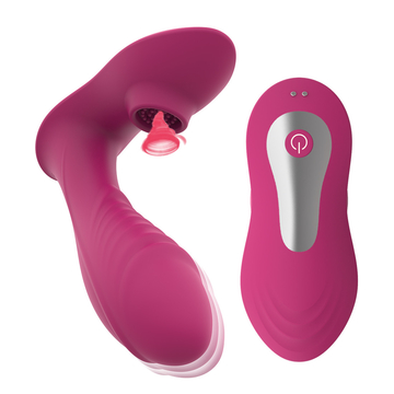 G Spot Wearable Vibrator Toy Dildo Panty Mini Masturbator Cunnilingus Massager