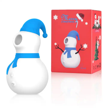 Snowman Masturbator Clit And G Spot Stimulator Female Breast Sucking Vibrator