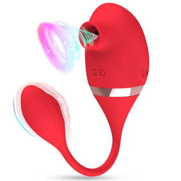 Powerful Female Sucking Vibrating , Jumping Egg G Spot Clitoris Vibrator