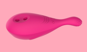 8 Frequency Thrusting Sucking Vibrator , Dildo Sucking Clitoris Vibrator
