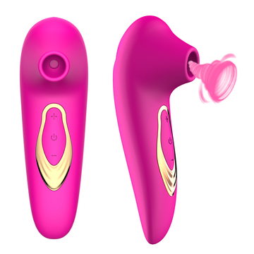 Female Masturbation Sucking Tongue Vibrator Mini Silicone G Spot Clitoral Stimulator