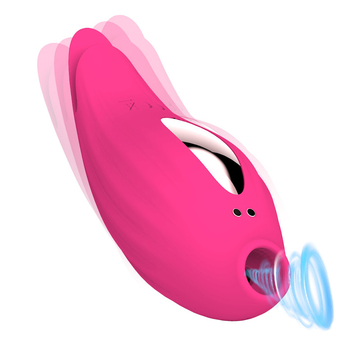 Sex Toy Suction Clitoris Vibrator , Silicone Ass Licking Tongue Vibrator For Women