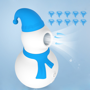 Pussy Vagina Sucking Vibrator Snowman Tongue Sex Toy For Women Clitoris