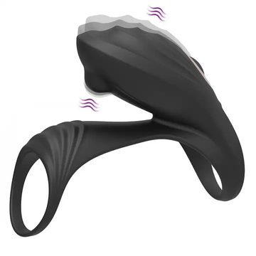 Condom Vibrating Cock Rings , Sperm Locking Dick Extender Electric Cock Ring
