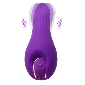 Retractable Clit Sucking Licking Vibrator , Silicone Masturbator G Spot Vibrator