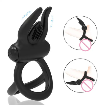 Sex Toy Mens Vibrating Cock Rings , Delay Ejaculation Playful Vibrating Ring