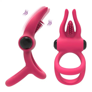 Sex Toy Mens Vibrating Cock Rings , Delay Ejaculation Playful Vibrating Ring