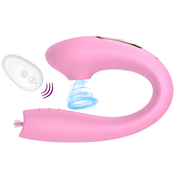 Real Sucking Tongue Vibrator Vagina Electric Charged Licking Anal Stimulator