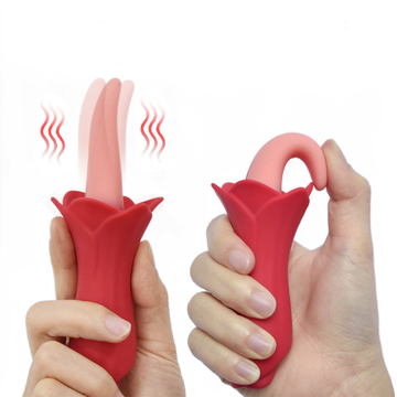 Lightweight Sucking Tongue Vibrator Whisper Clitoris G Spot Licking Sex Toy