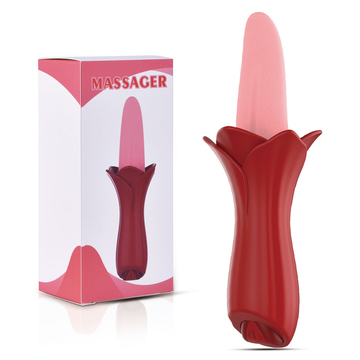 Lightweight Sucking Tongue Vibrator Whisper Clitoris G Spot Licking Sex Toy