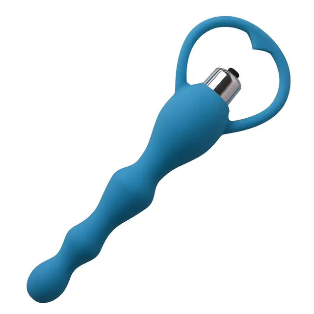 Telescoping Gay Anal Sex Toys , Silicone Beaded SM Plug Adult Anal Sex Toys
