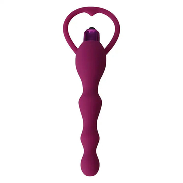 Telescoping Gay Anal Sex Toys , Silicone Beaded SM Plug Adult Anal Sex Toys