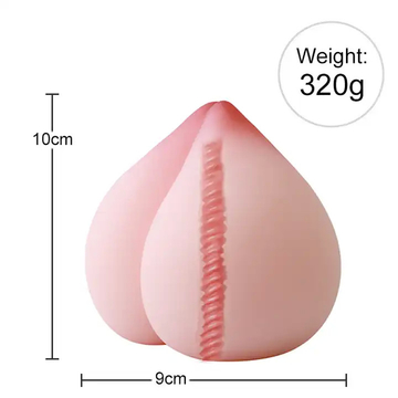 Silicone Anal Plug Sex Toys Decompression Peach Small Channel Waterproof
