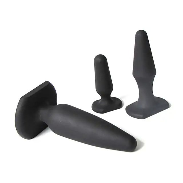Decompression Soft Silicone Butt Plugs , Masturbator Waterproof Small Butt Plug