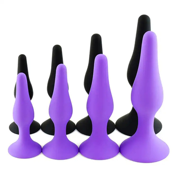 Waterproof Anal Plug Sex Toys Silicone Butt Decompression Small Channel Masturbator
