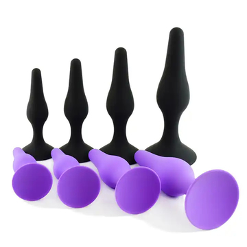 Waterproof Anal Plug Sex Toys Silicone Butt Decompression Small Channel Masturbator