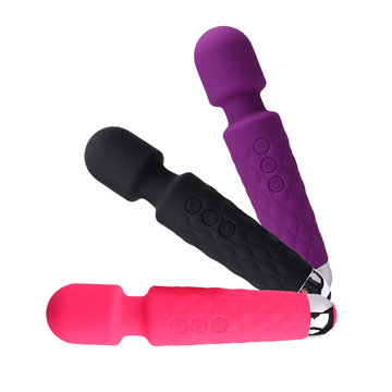 Battery Powered Vibrator Magic Wand , 620mAh Waterproof AV Wand Massage