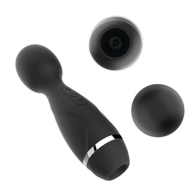 Mini Pussy Vibrator AV Wand Magic Dildo Massager Sex Toys Black Pink