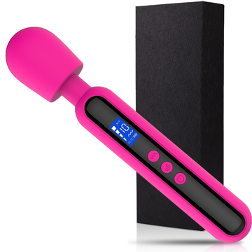 Electric AV Magic Wand Vibrating Massager 4 Speed Powerful Usb Charging