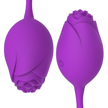 Bullet Rose Vibrator Toy 12 Frequency Sex Love Jump Eggs For Women