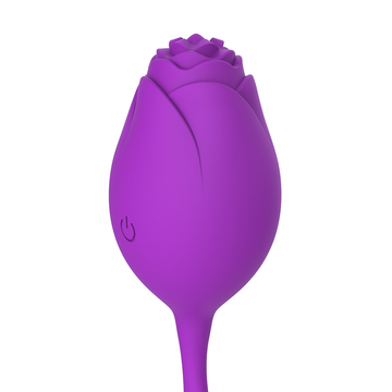 Bullet Rose Vibrator Toy 12 Frequency Sex Love Jump Eggs For Women