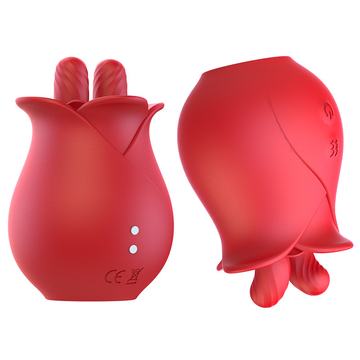 3 Speed Sex Tongue Licking Vibrator Vagina Clit Sucking Rose Toy 7 Frequency
