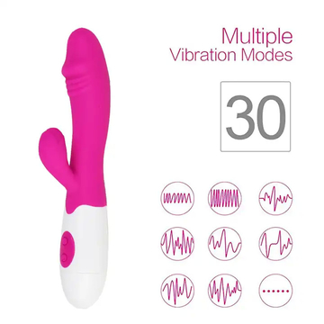 Adult Clitoris Dildo Rabbit Vibrator For Women G Spot Stimulate Electric Sex Toy
