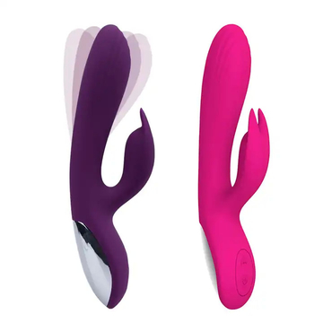 Women Clitoris Dildo Rabbit Vibrator Charging Pink Lady G Spot Sex Toys