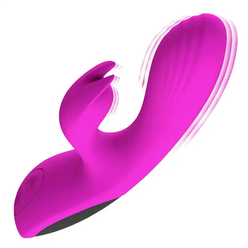 Women Clitoris Dildo Rabbit Vibrator Charging Pink Lady G Spot Sex Toys