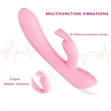Clitoris Pretty Love Rabbit Vibrator Usb Charger Electric Sex Toy For Female
