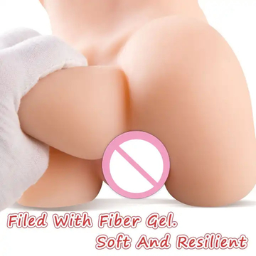 Pocket Pussy Realistic Ass Sex Toy TPE Lifelike Men Masturbation Doll