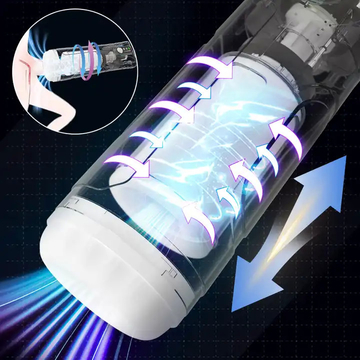 AV Wand Electric Masturbation Cup ABS Anal Pussy Female Vibrator